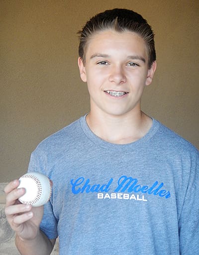 Chad Moeller Baseball Featured Player Keagan Bafus