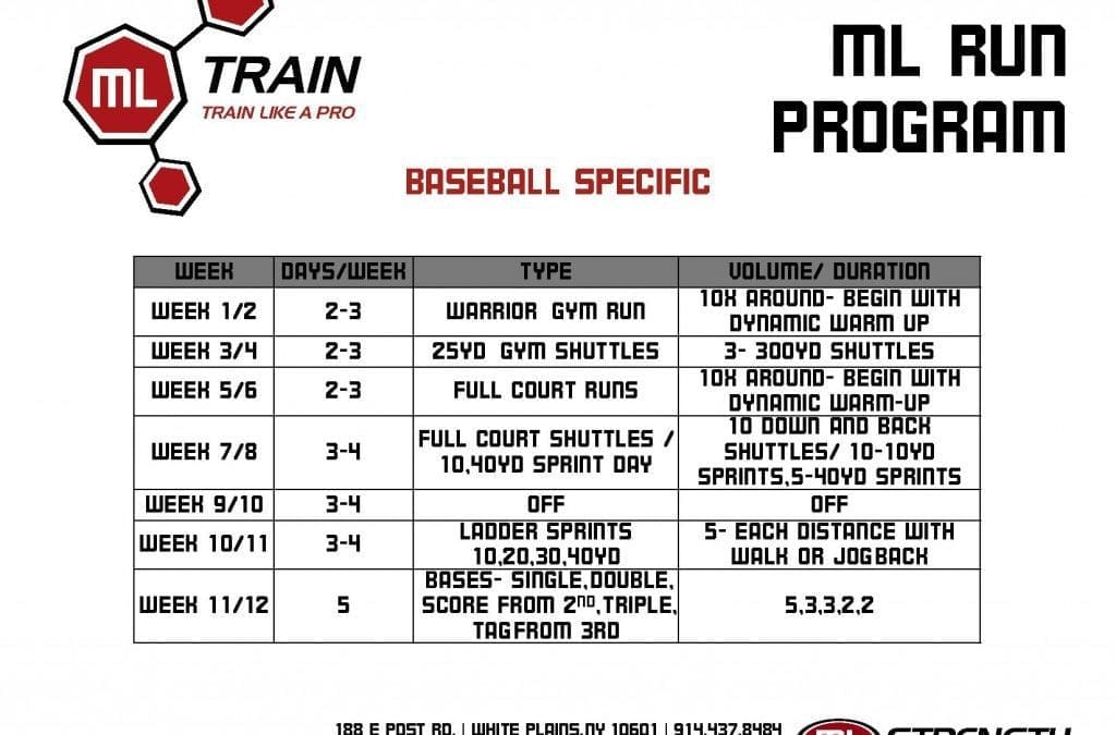 Dana Cavalea NY Yankees Baseball Running Program